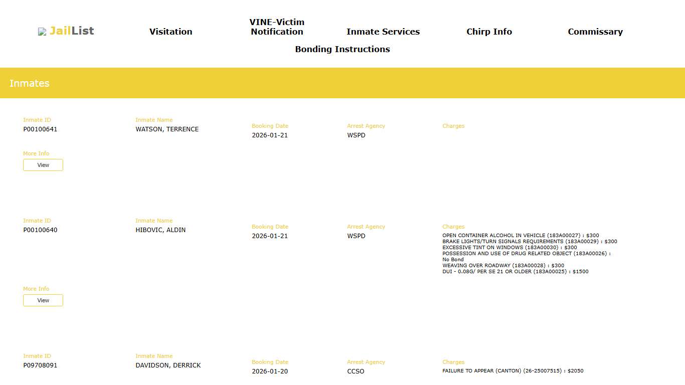 Cherokee County | Inmate Search